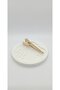 Eye Detail Stone Collet Buckle - 2