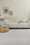 Liva Pompom Mint Sofa Cover 115 X 200 cm Sofa Divan Sofa Bed Armchair Cover Shawl with Tassels - 3