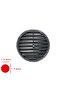 Black Grille Cover Durable Natural Gas Ventilation Cover - 2