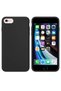 Apple iPhone Se 2020 Inside Velvet Silicone Case Black