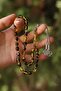 Men's Moire Powder Amber Prayer Beads