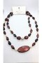Burgundy Pearl Harmony Necklace