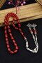 Sürmeli Red Powdered Amber Rosary