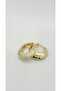 Aura Sparkling Gold Hoop Earrings