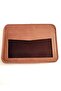 Elastic Genuine Leather Credit Card Holder - 3