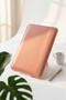 Minimalist 16 Inch Laptop Compatible Case, Vegan Leather, Water Repellent, Notebook Laptop Bag - 7