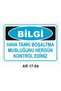 Work Safety Warning Sign 1 Piece Pvc 21 X 29cm
