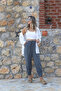Smoked Natural Linen Trousers - 2