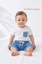 100% Cotton Shot-Up and Shirt Baby/Child Set - 2