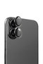 Apple iPhone 16 Real Glass Sapphire Lens Protection Black