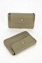 Faux Leather Luxury Green Card Holder Wallet - 3
