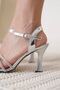 Silver Women's Stone Sandals Tr20My15E - 5