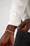 White Men's Basic Sweatshirt - 6