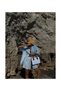 Canvas Faux Leather Detailed Satin Lined Crossbody Bag