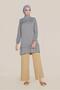 Rush Detail Ankle Elastic Tunic 40822 - 2