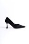 Women's Black Satin Stiletto Tr08Ms27D - 4