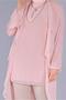 Flyscreen Chiffon Detail Silvery Double Tunic 40889 - 4