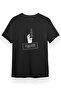 Demon Slayer Anime Cute Nezuko Black Short sleeve Men's T-shirt