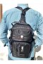 4912 Stylish Sporty Crossbody Bag with Multiple Compartments