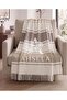 Dinarsu Cozy Life Patterned Cotton Tv Blanket 130X170 – Decorative & Multi-Purpose Use - 2