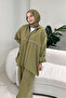 Piped Sports Set - Oil Green - 5