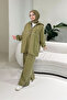 Piped Sports Set - Oil Green - 6