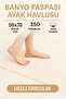 3 Pieces of 100% Cotton Best Absorbent Foot Towels |   Comfortable |   50X70Cm - 2