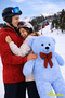 80 cm Plush Teddy Bear with Bow Tie – Large Size Cuddly Toy, Meaningful Gift for Loved Ones and Special Occasions