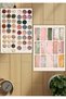 Spring - Summer Themed Vintage Sticker Book, Scrapbook |   Agenda |   Journal Sb0005 - 6