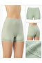 Women's Ribbed Lace Long Leg Boxer Set of 3 Green, Dusty Rose & Blue Gray |   Soft, Comfortable Fit