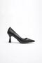 Black Heeled Women's Stiletto Tr20Ms02A - 2