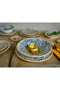 Bonna Alhblm25Ck Alhambra Bloom 25 cm Deep Dish Plate 1300 Cc 2-Pack - 3