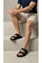 Unisex Black Double Buckle Slippers Byndegec01 - 4