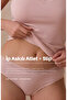 Women's Lace Detailed Rope Strap Athlete Top and Bottom Set - 3