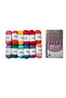 10 Pieces of Pastel Colors 25 Grams Cotton Yarn + Crochet Set - 2