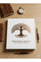 2-Piece Decorative Book Box Set Fine Magazine (Tree of Life & Sun) - 3