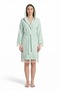 Hooded Unisex Peshtemal Bathrobe Seaside Stripe - 2
