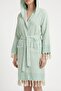 Hooded Unisex Peshtemal Bathrobe Seaside Stripe - 4