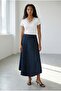 Women's V-Neck Blouse with Lace Detail - 5