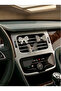 Silver Flower Bow and Butterfly Stone Air Conditioner Grille Ornament – 3-Piece Car Interior Decorative Accessory - 3