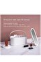 Portable Cosmetic Organizer,LED Mirror,Multi-Purpose Travel Case,White - 4