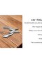 6-in-1 Mini Keychain Multitool Set, Plier Wrench with Carry Case - 4