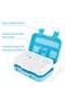 Leak-Proof Bento Lunch Box for Kids,5 Compartments,BPA-Free Food Container - 2