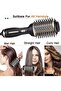 Hot Air Brush,4-in-1 Dryer,Straightener,Curler,Ionic Ceramic - 5