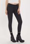 Women's Amy Skinny Midrise Fit Jean Trousers Black 201 LCF121021 - 3