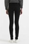 Jamy Women's Skinny Highrise Fit Jean Pants Stay Black - 3