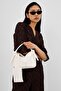 Rada Asymmetrical Charm Handbag and Crossbody Bag Vanilla