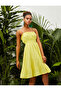 Short Scallop Dress with Robe and Thin Straps - 2