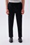 Men's Khaki Straight Fit Tie-Waist Trousers - 4