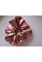 Shiny Scrunchie Hair Clip, Donut Hair Clip